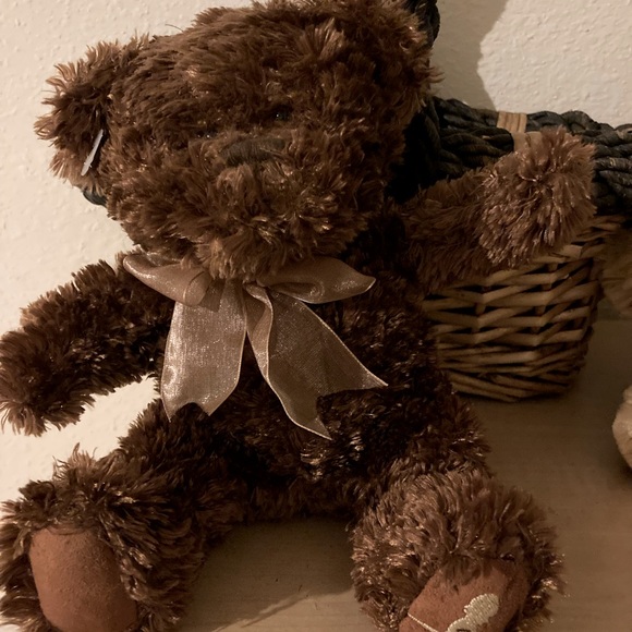 St Jude Childrens Hospital Bear Plush Plaid Ribbon